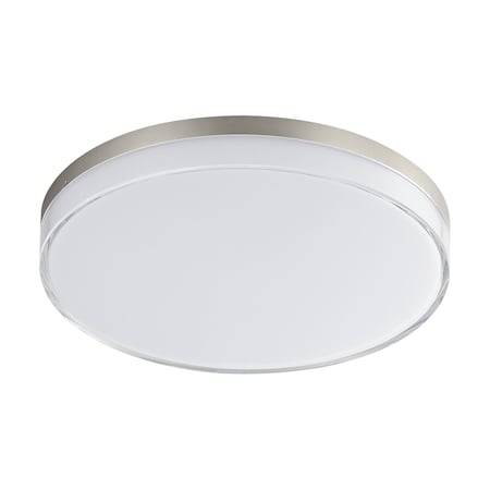 Maxim Lighting Edge 11'' LED Flush Mount, Satin Nickel 59764CLFTSN
